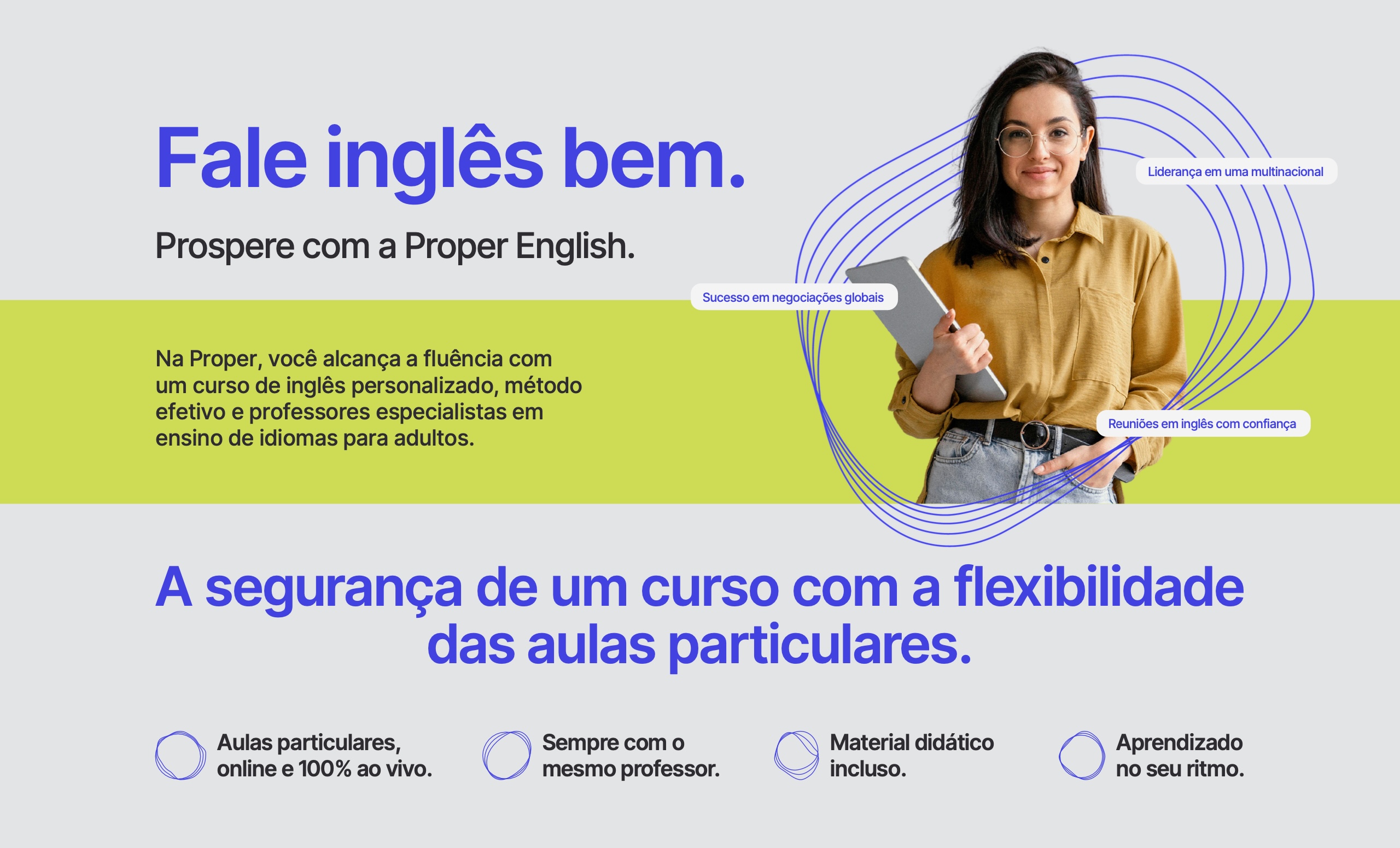 Aula de inglês Proper